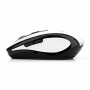 Drahtlose optische Maus NGS White Flea Advanced 800/1600 dpi Weiß/Schwarz