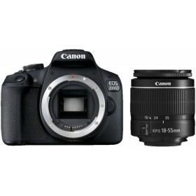 Digital Camera Canon 2000D + EF-S 18-55mm Black