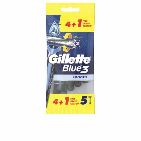 Rasierklingen Gillette Blue 3 Einwegartikel (5 Stück)