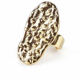 Ladies' Ring Shabama Tribeca Brass Bathed in golden flash Adjustable