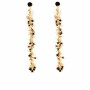 Ladies' Earrings Shabama Starry Xl Brass gold-plated 15 cm