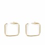 Ladies' Earrings Shabama Moore Brass gold-plated 3 cm