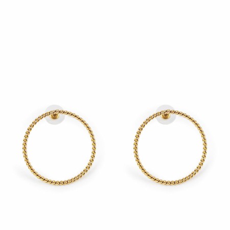 Ladies' Earrings Shabama Suri Brass gold-plated 4 cm
