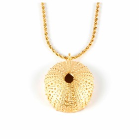 Ladies' Necklace Shabama Trenc Top Brass Bathed in golden flash 45 cm
