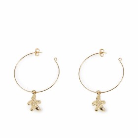 Ladies' Earrings Shabama Blanca Brass gold-plated 3,5 cm