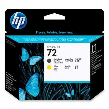 Cartouche d'encre originale HP C9384A Jaune Noir mat