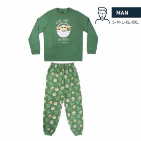 Pyjamas The Mandalorian Män Mörkgrön (Vuxna)