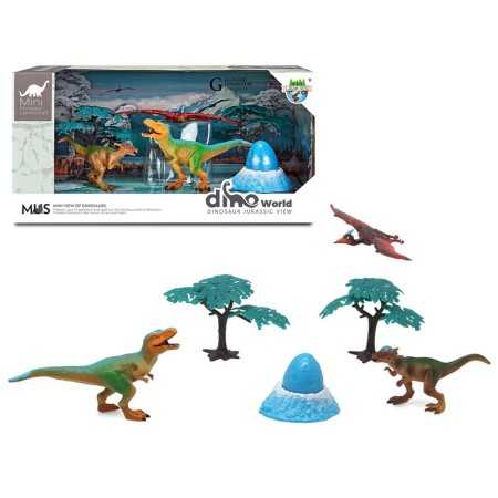 Set med dinosaurier 36 x 18 cm