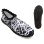 Slippers Aquasocker White/Black 40