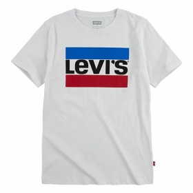 Jungen Kurzarm-T-Shirt Levi's Sportswear Logo Weiß