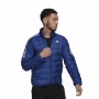 Men's Sports Jacket Adidas Essentials Dark blue