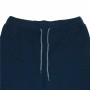 Long Sports Trousers Joluvi Fit Campus Navy Blue Dark blue Unisex