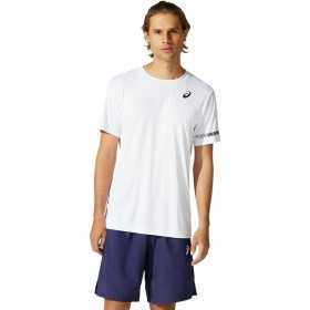 T-shirt med kortärm Herr Asics Court Vit