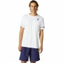 T-shirt à manches courtes homme Asics Court Blanc