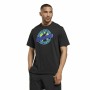 Men’s Short Sleeve T-Shirt Reebok Les Mills® Oversized Graphic Black