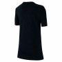 Barn T-shirt med kortärm Nike Sportswear Svart