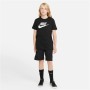 Barn T-shirt med kortärm Nike Sportswear Svart