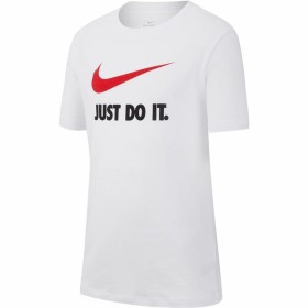 T shirt à manches courtes Enfant Nike Sportswear Blanc