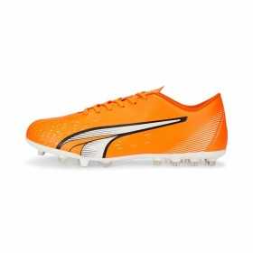 Fotbollsskor för vuxna Puma Ultra Play Mg Orange Unisex