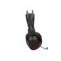 Gaming Headset mit Mikrofon KSIX Drakkar USB LED Schwarz Rot