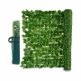 Trädgårdsstaket Blad 1 x 3 m Ljusgrön Plast (4 antal)