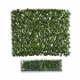 Trädgårdsstaket Blad 1 x 2 m Grön Plast (4 antal)