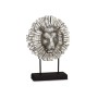 Decorative Figure Lion Silver 28 x 38,5 x 11,5 cm (4 Units)