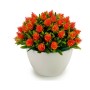 Dekorationspflanze Blomster Kunststoff 14 x 12,5 x 14 cm (12 Stück)