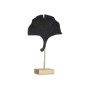 Deko-Figur Ginkgo Schwarz Gold 8 x 37 x 24,5 cm (6 Stück)