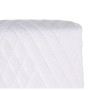 Reversible Bedspread 180 x 260 cm White (6 Units)