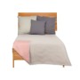 Reversible Bedspread 180 x 260 cm Grey Pink (6 Units)