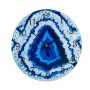 Väggklocka Marmor Blå Glas 30 x 4 x 30 cm (4 antal)