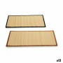 Tapis Bambou 80 x 1 x 50 cm (12 Unités)