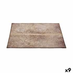 Teppich Weiß Braun 150 x 100 cm (9 Stück)