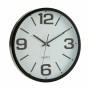 Wall Clock Crystal Plastic 40 x 5 x 40 cm (6 Units)