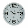 Wall Clock Crystal Plastic 40 x 5 x 40 cm (6 Units)