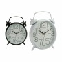 Wall Clock Glass Plastic 25,4 x 33,3 x 4,7 cm (12 Units)