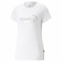 T-Shirt Puma Ess+ Nova Shine Weiß