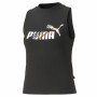 Damen Kurzarm-T-Shirt Puma Ess+ Love Is Love Sl Schwarz