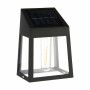 Wall Light Solar charging Squared Black Plastic (24 Units)