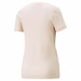 Women’s Short Sleeve T-Shirt Puma Ess+ Animal Salmon