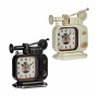 Table clock Camera Metal 10 x 28 x 25 cm (6 Units)