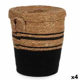 Basket Brown Black 36 x 43 x 36 cm (4 Units)