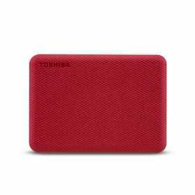External Hard Drive Toshiba CANVIO ADVANCE Red 1 TB USB 3.2 Gen 1
