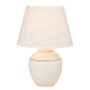 Lampe de bureau 40 W Ondes Beige Céramique 33 x 45 x 33 cm (4 Unités)