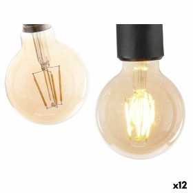 LED-Lampe E27 Vintage Durchsichtig 4 W 8 x 12 x 8 cm (12 Stück)