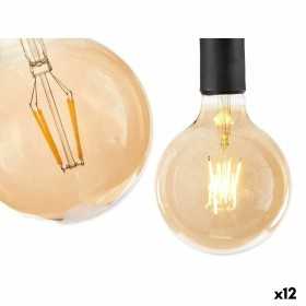 LED-Lampe Vintage E27 Durchsichtig 4 W 12,5 x 17,5 x 12,5 cm (12 Stück)