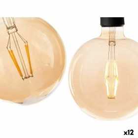 LED-lampa Vintage E27 Transparent 4 W 14 x 19 x 14 cm (12 antal)