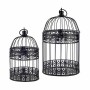 Cage décorative Lot Noir (4 Unités)