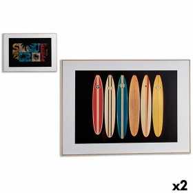Toile Surf 81,5 x 3 x 121,5 cm (2 Unités)